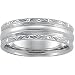 14K White Gold Bridal Duo Ring