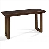 Shadow Ridge Sofa Table in Dark Chocolate