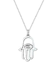 Effy Jewlery Evil Eye Pendant with Diamonds, .03 TCW