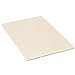 Pacon 5163 Manila tag chart paper, 2-hole punched, 1-1/2" ruling, 24 x 36, 100 sheets
