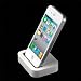 iPhone/iPod Dock�����ť������ �ɥå�������� ���졼�ɥ� �ۥ磻�� Dock for iPhone 4S/4/3GS/iPod��EC-MART���¿��μ¥��ԡ��ǥ�������/�������ʽв٤Ǥ��Ϥ��פ��ޤ�����