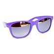 QLook Solid Color Wayfarer Style w/Mirror Lens Sunglasses - (Different Colors)