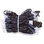 Gerson 66464 MINIATURE SET 100LT CLR BW BROWN WIRE Miniature Christmas Light String Set
