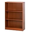 Sauder Beginnings 3 Shelf Bookcase in Mission Cherry