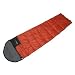 Sports : 10T Mumienschlafsack EASY TRAVEL | Schlafsack bis -3° C in dunkelgrau / orange