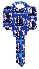 Dallas Mavericks Schlage SC1 House Key