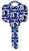 Dallas Mavericks Kwikset KW1 House Key