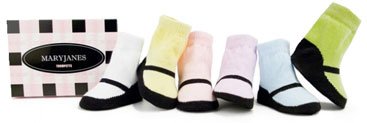 Trumpette Mary Jane Box Set - Pastels 0-12 Months