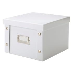 DVD-Box, Pappe, wei� 21,5x20,5