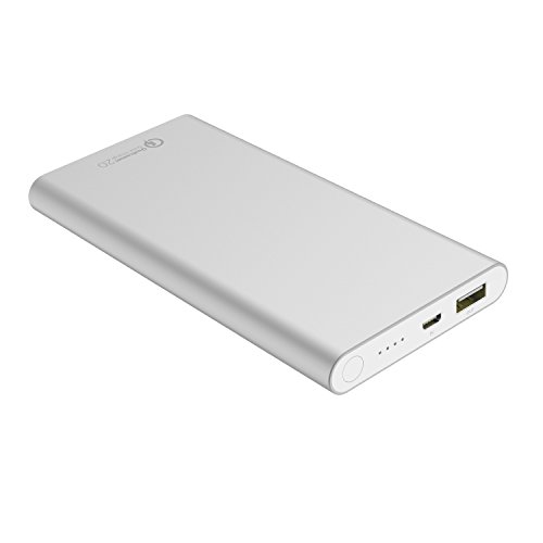HAVIT HV-PB001X 10000mAh Portable Aluminum Case Charger with 2.0 Qualcomm Quick Charge for Smartphones