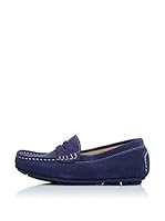 PEKIS Mocasines Forro piel (Azul)