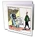 Londons Times Funny Computer Cartoons - COMPUTER BEGGING - Greeting Cards-12 Greeting Cards with envelopes