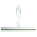 InterDesign 12-Inch Zia Squeegee, Clear/Stainless Steel