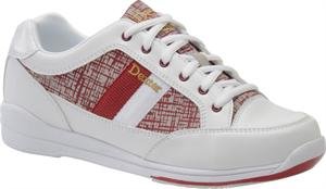 Dexter Lori Bowling Shoes, White/Red, 10