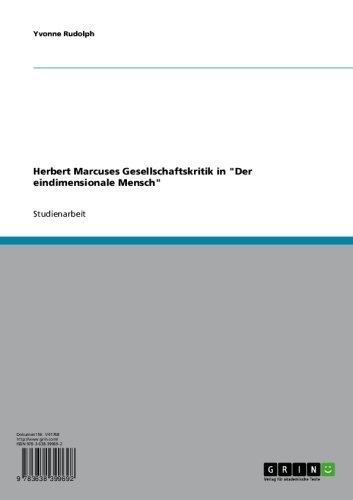 Herbert Marcuses Gesellschaftskritik in 