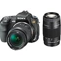 Sony Alpha A200W 10.2MP Digital SLR Camera Kit with Super SteadyShot Image Stabilization with 18-70mm f/3.5-5.6 and 75-300mm f/4.5-5.6 Lenses