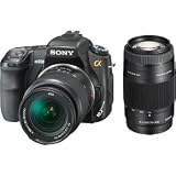 Photo : Sony Alpha A200W 10.2MP Digital SLR Camera Kit with Super SteadyShot Image Stabilization with 18-70mm f/3.5-5.6 and 75-300mm f/4.5-5.6 Lenses