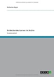 Produkt-Bild: Entdeckendes Lernen im Archiv