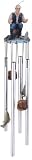 Wind Chime Round Top Fisherman Hanging Garden Decoration Windchime