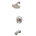 Pfister 808-NK10 Contempra Single Handle Tub/Shower Faucet, Brushed Nickel