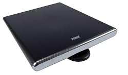 Terk FDTV1A Flat Digital Omni Directional Amplified Indoor Antenna (Black)