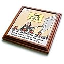 Londons Times Famous People Places Books Cartoons - Dracula - Early Job - Trivets