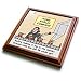 Londons Times Famous People Places Books Cartoons - Dracula - Early Job - Trivets