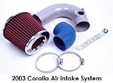 Aspec Short Ram Air Intake System - 2003 Toyota Corolla air intake system