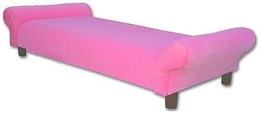 BioMedic Isadora Dog Day Bed Size: Extra Large (45" L x 24" W), Fabric: Faux Leather - Charcoal