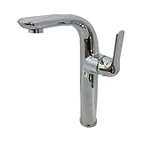 〔INK-0303061G〕　シングルレバーハンドル　混合水栓　シルバー（銀）