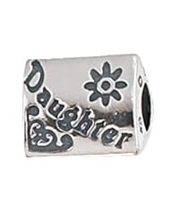 Zable Daughter Family Talking Sterling Silver Charm