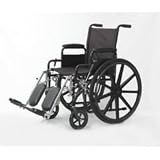 Economy Wheelchair - Fixed arm with swingaway footrestEC06
