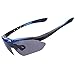 RockBros Polarized Sports Sunglasses UV Protection Cycling Glasses for Men Women Outdoor Running Driving Fishing Golfing Blue