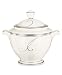 Noritake Platinum Wave Sugar Bowl with Cover