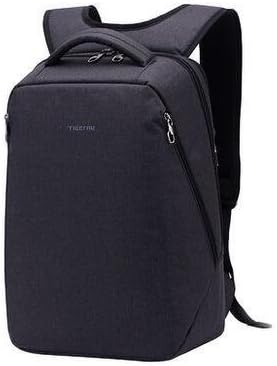 Rainbaw Slim Business Laptop Backpack: Unisex,Advanced Design with Lots of Pockets, Professional Quality, Waterproof, Stylish and Lightweight Multifunctional Shoulder Bag Schoolbag-Black