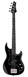 Hagstrom FXB200 Ultralux Bass Guitar (Black Gloss)