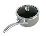 Review Chantal 835-162 PL / Chantal Copper Fusion 2 Quart Sauce Pan with Lid, Platinum