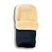 Kaiser 6541125 - Lammfellfu�sack Natura, Farbe schwarz