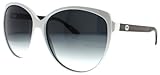 Gucci GG3162/S Sunglasses - 0OVE White Black (JJ Grey Gradient Lens) - 60mm