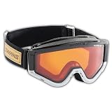 Superstylische Schneebrille für Brillenträger mit polarisierten Doppelscheiben