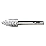 Bahco HSSG-G1225EC Hi Speed Steel Rotary Burrs Arch Pointed Nose Extra Coarse Tooth [並行輸入品]