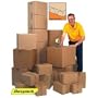 Davpack Single Wall Brown Large Cardboard Boxes 600L x 400W x 400H mm (23.6" x 15.7" x 15.7") - Pack of 25 - ASW75 *** PLEASE NOTE - See "Important Information" below.