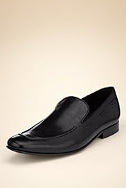 Collezione Leather Slip On Stitched Shoes