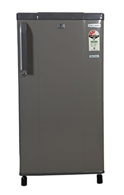 Videocon VME183 Chill Mate Direct-cool Single-door Refrigerator (170 Ltrs, Silky Grey)