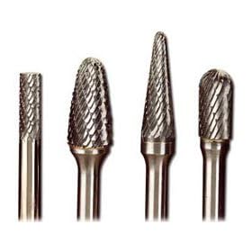 Carbide Burr Set Of Four - Engine Porting Remove Metal