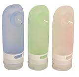humangear GoToob 3-Pack Large (3 oz) (Clear/Green/Blue)