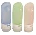 humangear GoToob 3-Pack Large (3 oz) (Clear/Green/Blue)