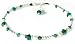 Damali - Green Heart (Anahata) Chakra Anklet for fertility, harmony, hope, balance, and self respect