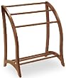 Antique Walnut Blanket Rack