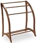 Antique Walnut Blanket Rack